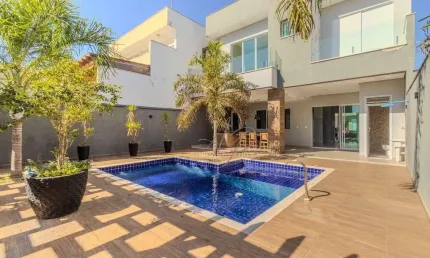 Casa com 3 dormitórios à venda, com piscina aquecida, 240 m² por r$ 1.450.000 - condomínio villagio milano - sorocaba/sp