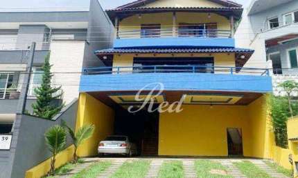 Casa com 4 dormitórios à venda, 420 m² por R$ 1.550.000,00 - Cidade Parquelandia - Mogi das Cruzes/SP