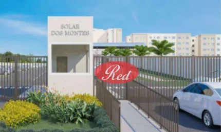 Solar dos Montes. Apartamento com 2 dormitórios à venda, 42 m² por R$ 235.000 - Chácara Estância Paulista - Suzano/SP
