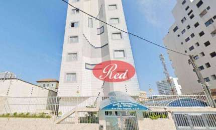 Apartamento com 1 dormitório à venda, 50 m² por R$ 320.000 - Caiçara - Praia Grande/SP