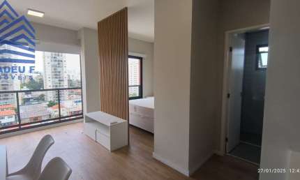 Apartamento para locação, 1 dorm, 1 vaga na Chácara Santo Antonio