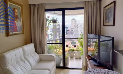 Apartamento a venda, 1 dorm, 1 vaga na chácara santo antonio