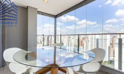 Apartamento para locação, 1 dorm, 2 vagas na vila nova conceição