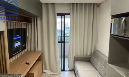 Apartamento com 1 quarto para alugar na Avenida Pavão, --, Moema, São Paulo