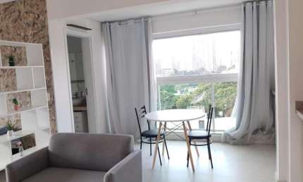 Apartamento com 1 quarto para alugar na Rua João Pais, --, Brooklin, São Paulo