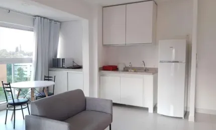 Apartamento com 1 quarto para alugar na Rua João Pais, --, Brooklin, São Paulo