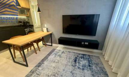 Apartamento para locação, 1 Dorm, 1 vaga na Chácara Santo Antônio.
