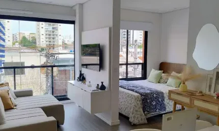 Apartamento à venda, 1 dorm, 1 vaga na chácara santo antônio