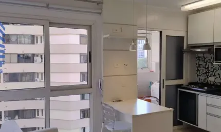 Apartamento para Venda e Locação, 1 dorm, 1 vaga em Moema