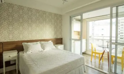 Apartamento para locação, 1 dormitório, 1 vaga no campo belo.