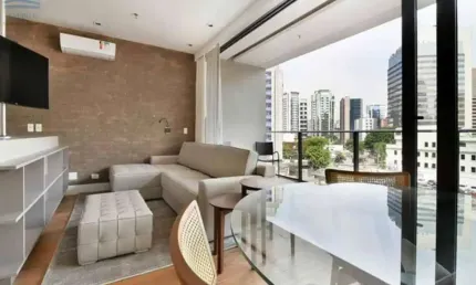 Apartamento a venda, 1 dorm, 2 vagas na vila olimpia