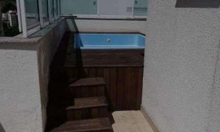 Cobertura Duplex com 4 quartos sendo 2 suíte sem Freguesia - Rio de Janeiro - RJ