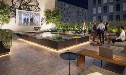Studio pronto e mobiliado no Centro do Rio de Janeiro