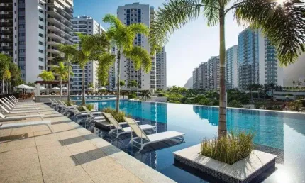 Apartamento de 4 suítes + dependência completa no ilha pura