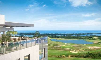 Cobertura Linear 290 m2 4 suítes com vista cinematográfica em Barra da Tijuca - Rio de Janeiro - RJ