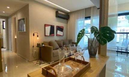 Apartamento a venda porteira fechada57 m2 com 2 quartos sendo 1 suíte