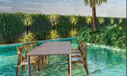 Studio em condomínio com design londrino em Botafogo