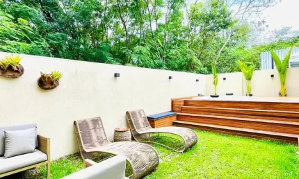 Garden de três suítes no bairro planejado pontal oceanico