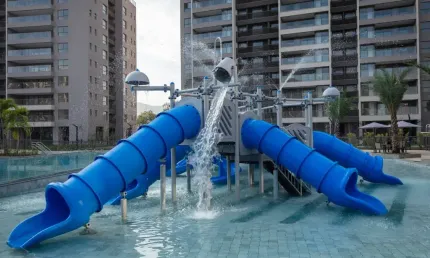 Apartamento de 3 quartos com dependência completa de empregada em condomínio resort no golfe olímpico da barra da tijuca