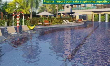 Cobertura 3 quartos sendo 2 suítes na praia do Pontal