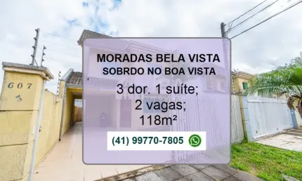 Casa com 3 quartos à venda na Rua General Anor Pinho, 607, Boa Vista, Curitiba