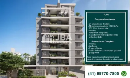 Apartamento Cristo Rei, 3 quartos -3 suítes - 2 vagas - entrega dezembro 2026