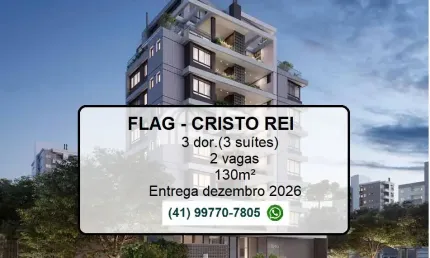 Apartamento cristo rei, 3 quartos -3 suítes - 2 vagas - entrega dezembro 2026