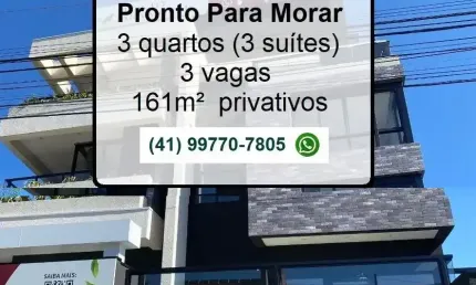 Cobertura com 3 quartos à venda na Rua Fernando Amaro, 1574, Cristo Rei, Curitiba