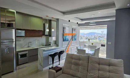 Apartamento com 3 dormitórios à venda, 98 m² por r$ 980.000,00 - barreiros - são josé/sc