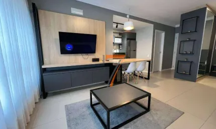 Studio com 1 dormitório, 40 m² - venda por r$ 799.000,00 ou aluguel por r$ 4.360,00/mês - campinas - são josé/sc