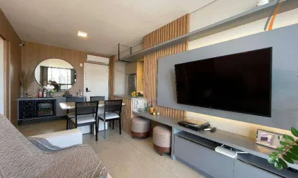 Atlantique - Padrão Koerich - Apartamento com 2 dormitórios à venda por R$1.200.000 - Estreito - Florianópolis/SC