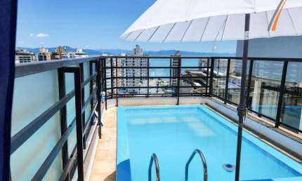 Cobertura com 3 dormitórios à venda, 198 m² por R$ 2.500.000,00 - Centro - Florianópolis/SC