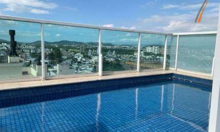 Cobertura com 3 dormitórios para alugar, 200 m² por R$ 8.115,83/mês - Cidade Universitária Pedra Branca - Palhoça/SC