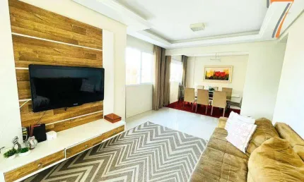 Apartamento com 2 dormitórios à venda, 86 m² por r$ 670.000,00 - campinas - são josé/sc