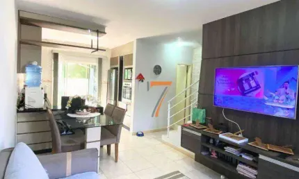 Casa com 2 dormitórios à venda, 68 m² por R$ 370.000,00 - Forquilhas - São José/SC
