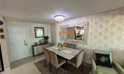 Apartamento com 3 dormitórios à venda, 97 m² por R$ 830.000,00 - Barreiros - São José/SC