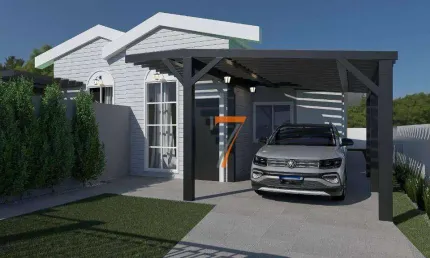 Casa com 3 dormitórios à venda, 80 m² por R$ 536.000,00 - Fundos - Biguaçu/SC