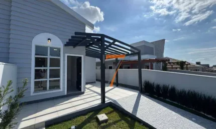 Casa com 3 dormitórios à venda, 80 m² por r$ 567.000,00 - fundos - biguaçu/sc
