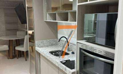 Studio com 1 dormitório para alugar, 33 m² por R$ 3.912,12/mês - Agronômica - Florianópolis/SC