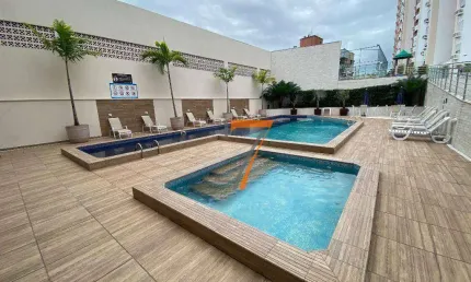 Apartamento com 2 dormitórios à venda, 74 m² por R$ 490.000,00 - Barreiros - São José/SC