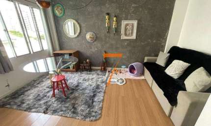 Apartamento com 2 dormitórios para alugar, 68 m² por R$ 3.109,13/mês - Balneário - Florianópolis/SC