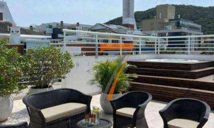 Cobertura com 2 dormitórios para alugar, 231 m² por R$ 12.845,00/mês - Campeche - Florianópolis/SC