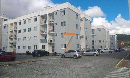 Apartamento com 2 dormitórios para alugar, 60 m² por R$ 2.716,00/mês - Vendaval - Biguaçu/SC