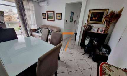 Apartamento com 2 dormitórios à venda, 72 m² por R$ 480.000 - Abraão - Florianópolis/SC
