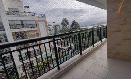 Apartamento com 3 dormitórios para alugar, 96 m² por r$ 6.191,70/mês - abraão - florianópolis/sc
