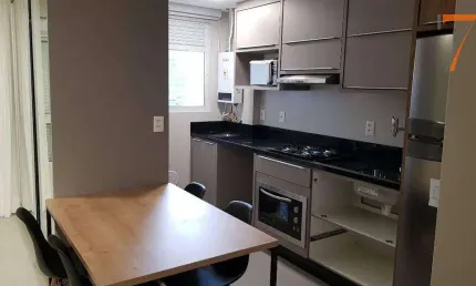 Studio com 1 dormitório para alugar, 40 m² por R$ 3.984,00/mês - Campinas - São José/SC