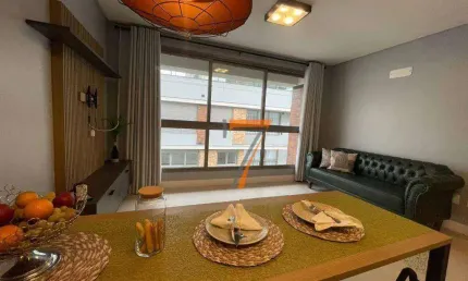 Apartamento com 1 dormitório para alugar, 42 m² por r$ 4.840,01/mês - jardim atlântico - florianópolis/sc