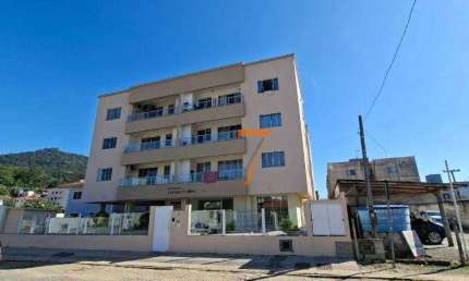 Apartamento com 1 dormitório para alugar, 80 m² por R$ 1.722,00/mês - Universitário - Biguaçu/SC