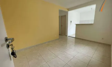 Apartamento com 2 dormitórios para alugar, 48 m² por R$ 2.235,12/mês - Roçado - São José/SC