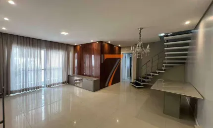 Cobertura com 4 dormitórios para alugar, 216 m² por r$ 8.893,82/mês - coqueiros - florianópolis/sc